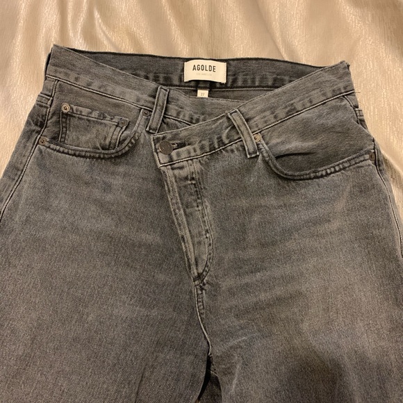 AGOLDE • Criss Cross Jean in Synchronize - Picture 9 of 16